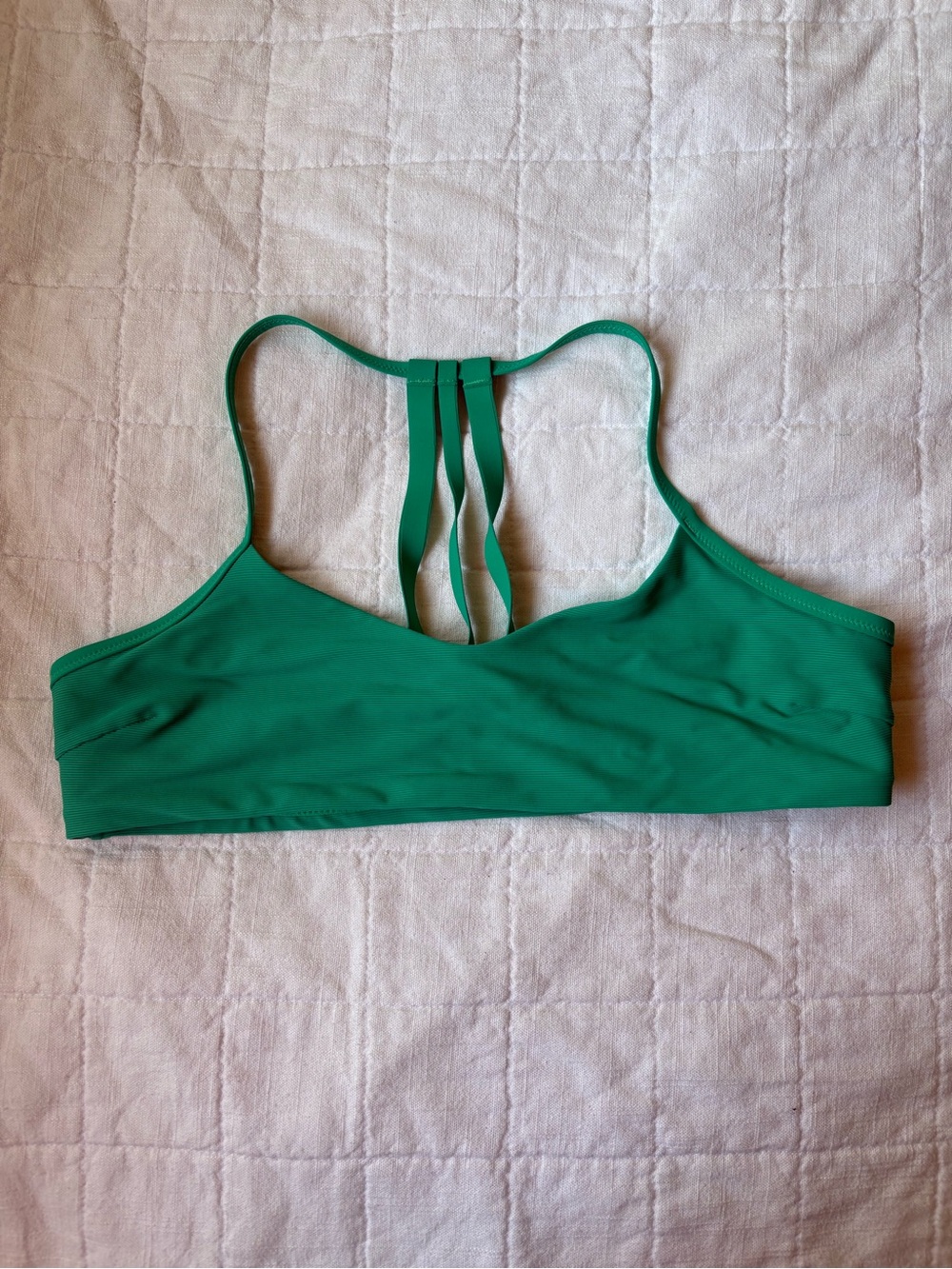 Athleta Cloudbreak Green Sports Bra Women’s LARGE